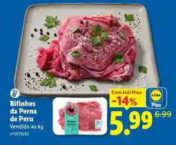 Lidl Bifinhos da Perna de Peru promoção