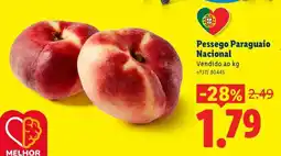 Lidl Pêssego Paraguai Nacional promoção
