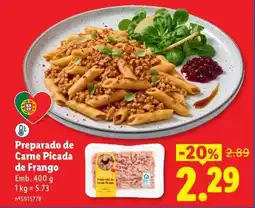 Lidl Preparado de Carne Picada de Frango promoção