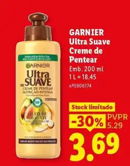 Lidl GARNIER ULTRA SUAVE Creme de Pentear promoção