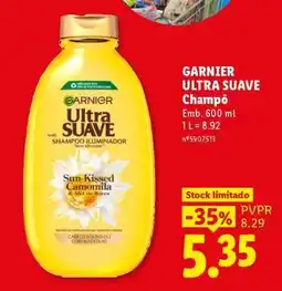 Lidl Garnier Ultra Suave promoção