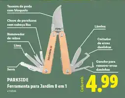 Lidl PARKSIDE promoção