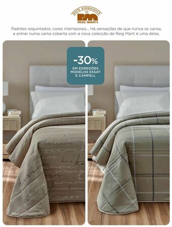 El Corte Inglés Edredom promoção