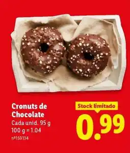 Lidl Cronuts de Chocolate promoção