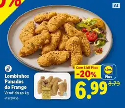 Lidl Lombinhos Panados do Frango promoção