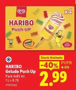 Lidl HARIBO Gelado Push Up promoção