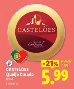 Lidl Castelões Queijo Curado promoção