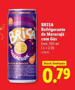 Lidl BRISA Refrigerante de Maracujá com Gás promoção