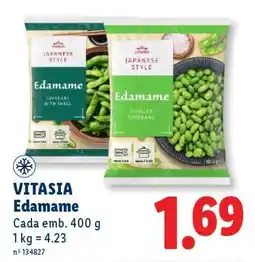 Lidl VITASIA Edamame promoção