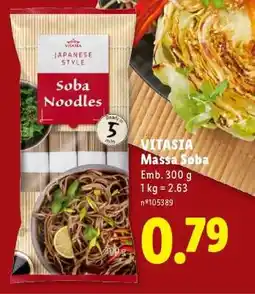 Lidl VITASIA Massa Soba promoção