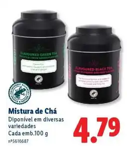Lidl Mistura de Chá promoção