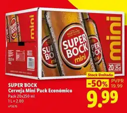 Lidl SUPER BOCK promoção