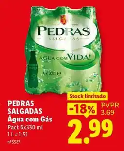 Lidl PEDRAS SALGADAS promoção