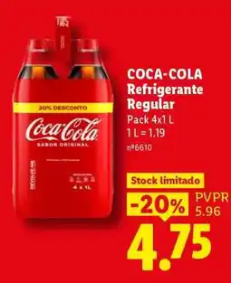 Lidl COCA-COLA Refrigerante Regular promoção
