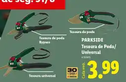 Lidl PARKSIDE Tesoura de Poda/Universal promoção