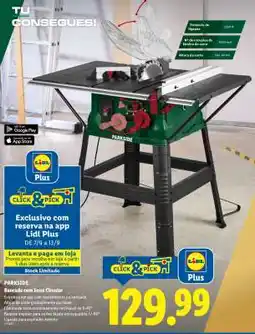 Lidl PARKSIDE promoção