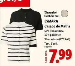 Lidl ESMARA promoção