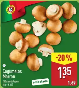 ALDI Cogumelos Marron promoção