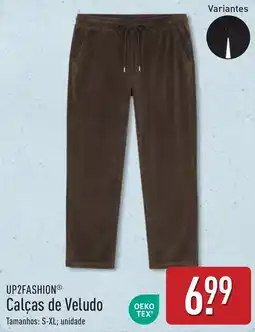 ALDI Calças de Veludo Up2fashion promoção