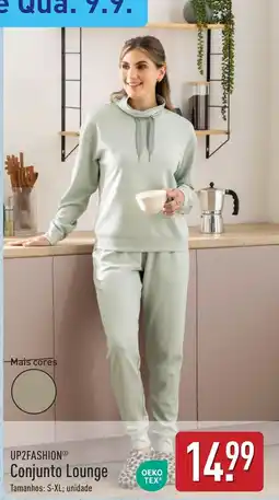 ALDI Up2fashion conjunto lounge promoção