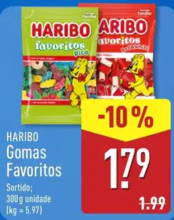 ALDI haribo gomas favoritos promoção