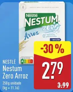 ALDI Nestlé Nestum Zero Arroz promoção