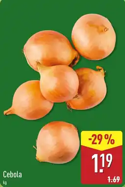 ALDI Cebola promoção