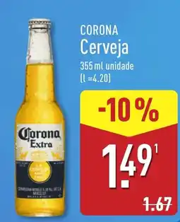 ALDI corona cerveja promoção
