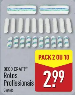 ALDI Deco craft rolos profissionais sortido promoção