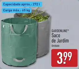 ALDI Gardenline saco de jardim promoção
