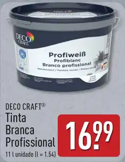 ALDI Deco craft tinta branca profissional promoção