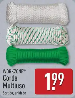 ALDI Workzone corda multiuso promoção