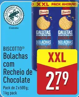 ALDI Biscotto bolachas com recheio de chocolate promoção