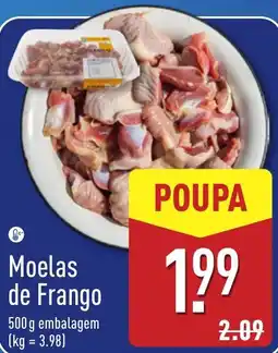 ALDI Moelas de Frango promoção