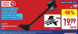 ALDI Ambiano aspirador vertical promoção