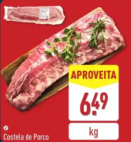 ALDI Costela de Porco promoção