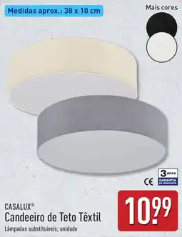 ALDI Candeeiro de Teto Têxtil promoção