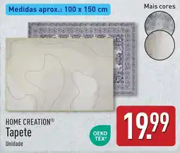 ALDI Home creation tapete promoção