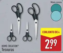 ALDI Home creation® tesouras promoção