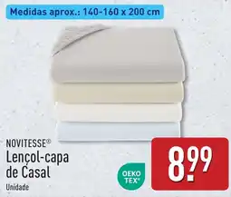 ALDI Lençol-capacasa novitesse promoção