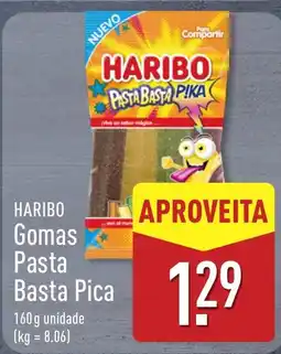 ALDI Haribo Gomas Pasta Basta Pica promoção