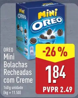 ALDI oreo mini bolachas recheadas com creme promoção