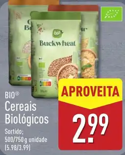 ALDI Bio Cereais Biológicos promoção