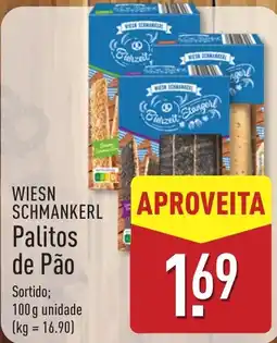 ALDI Wiesn Schmankerl Palitos de Pão promoção