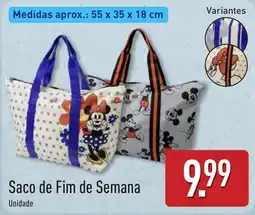 ALDI Saco de Fim de Semana promoção