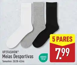 ALDI Meias Desportivas Up2fashion promoção