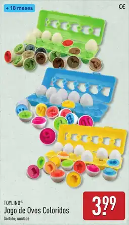 ALDI ToyLino Jogo de Ovos Coloridos promoção