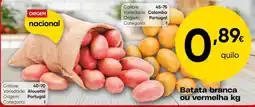 Froiz Batata branca ou vermelha kg promoção