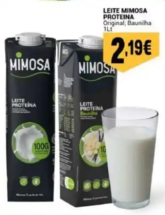 Leite proteína mimosa