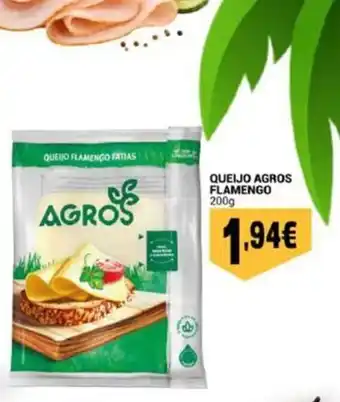 Queijo agros flamengo fatias